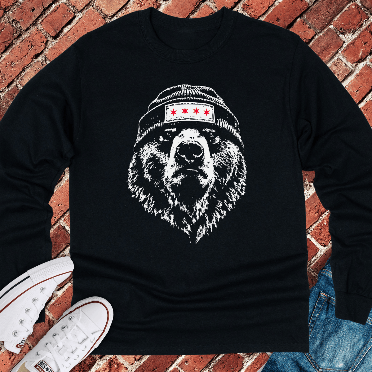 Chi Town Beanie Long Sleeve