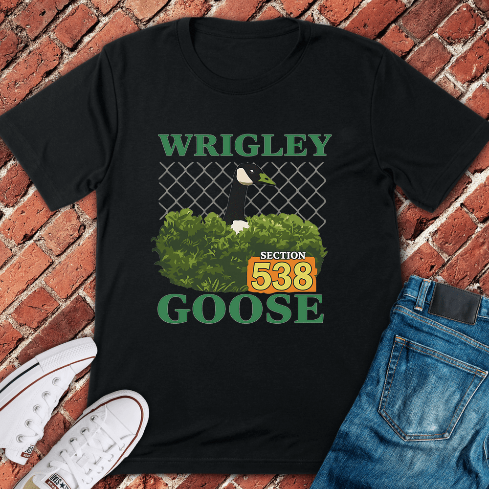Wrigley Goose T-Shirt - Black