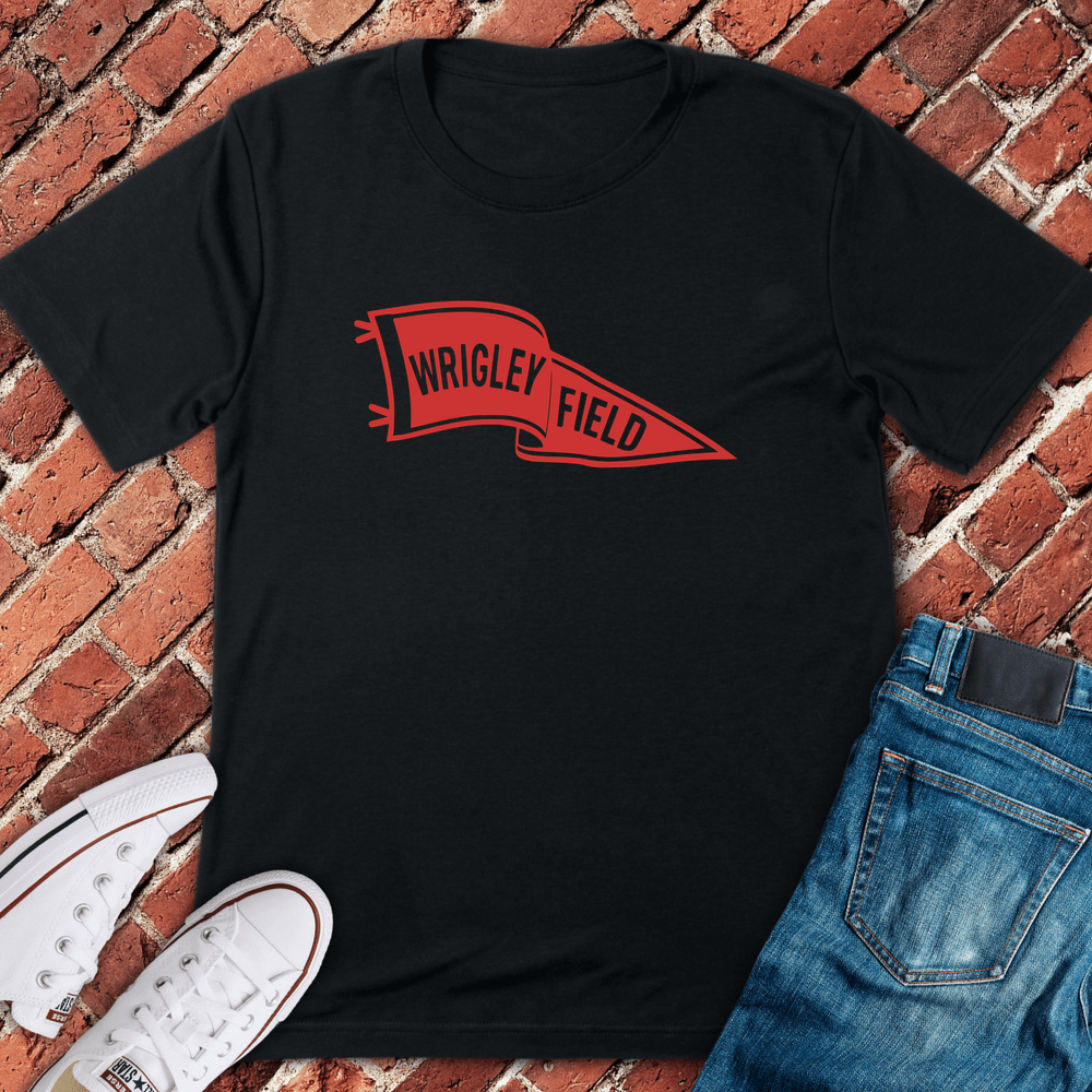 Wrigley Pennant T-Shirt - Black