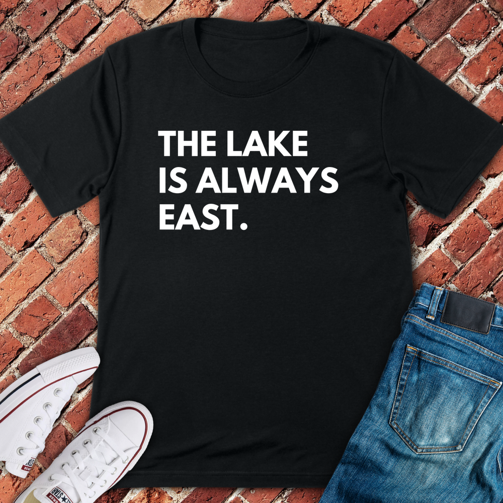 Lake Directions T-Shirt - Black