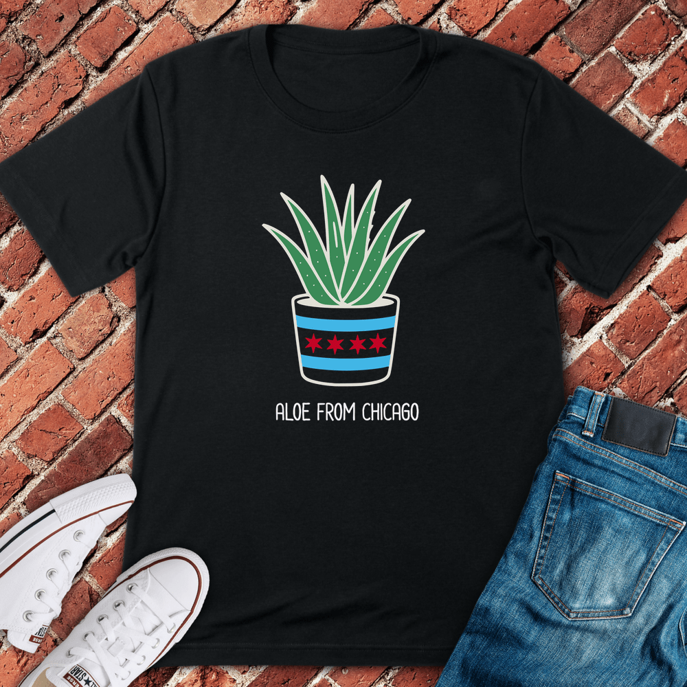 Aloe From Chicago T-Shirt - Black