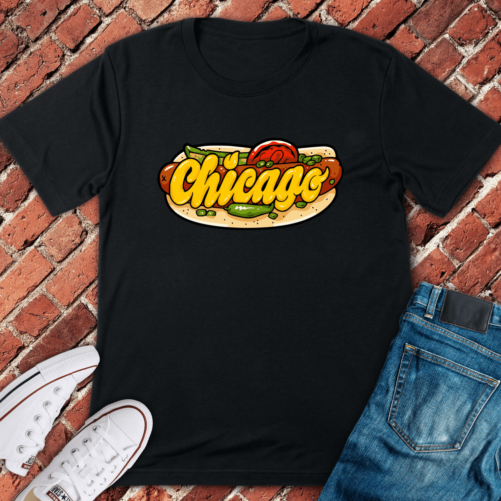 Chicago Dog Dreams T-Shirt - Black