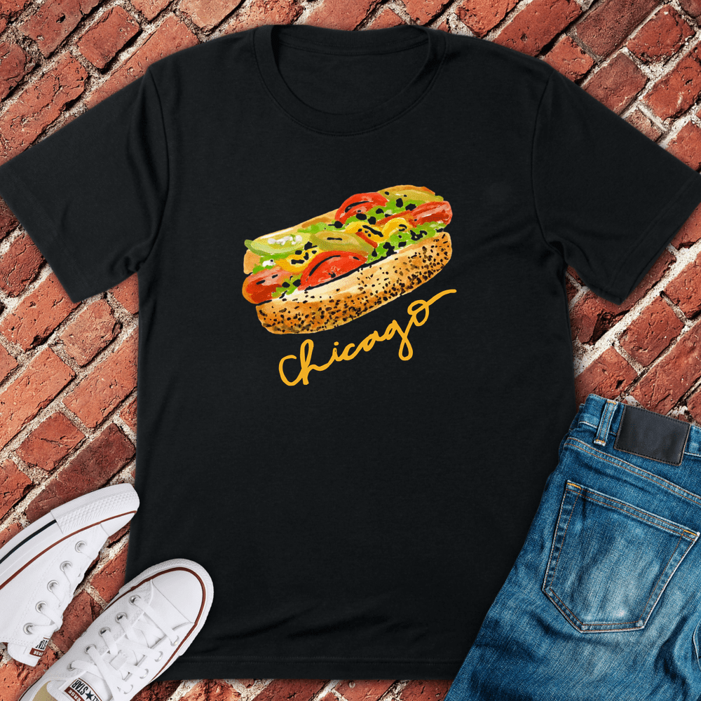 Chicago Dog Life T-Shirt - Black