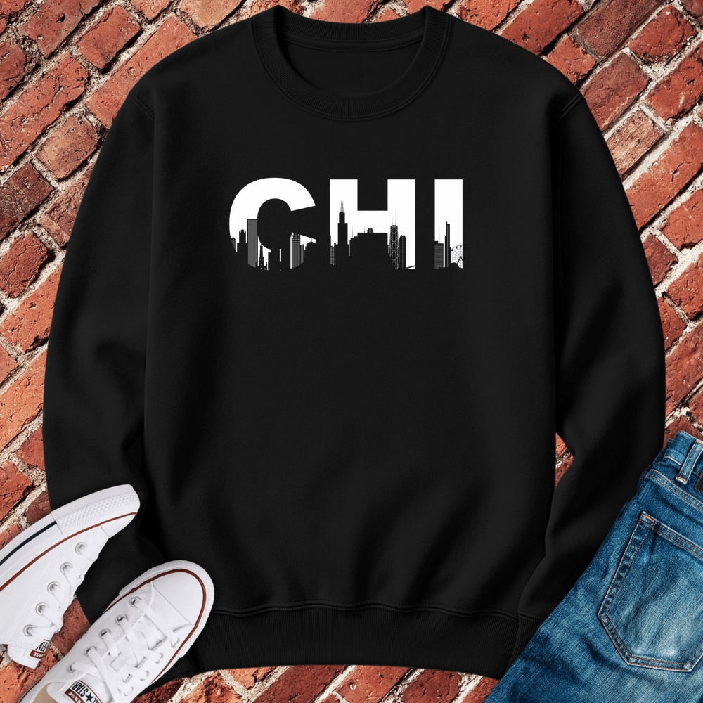 CHI Skyline Crewneck Crewneck - Black