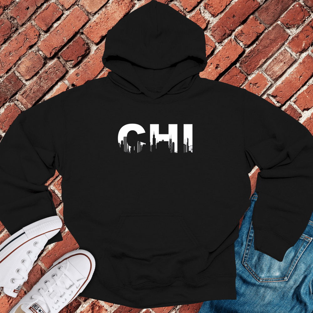 CHI Skyline Hoodie - Black