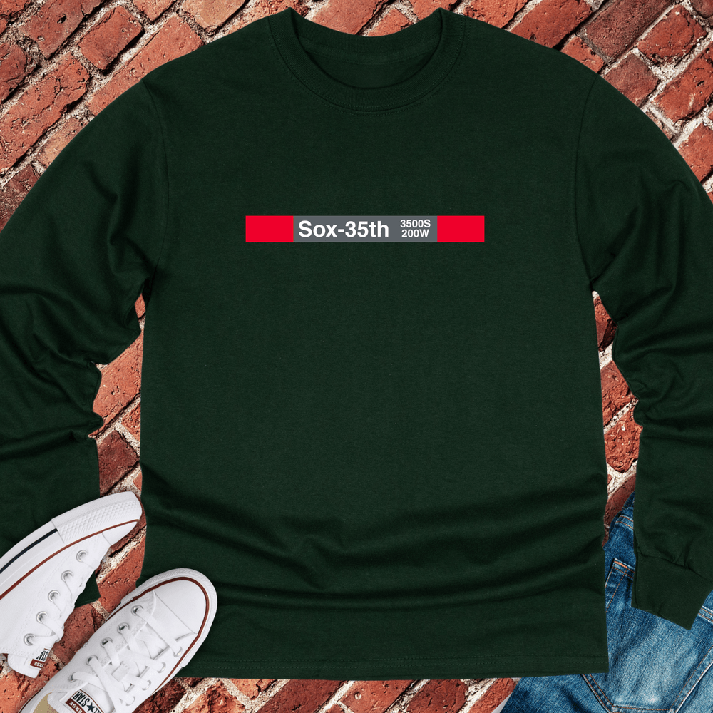 Sox-35th Station Long Sleeve - Forest Green