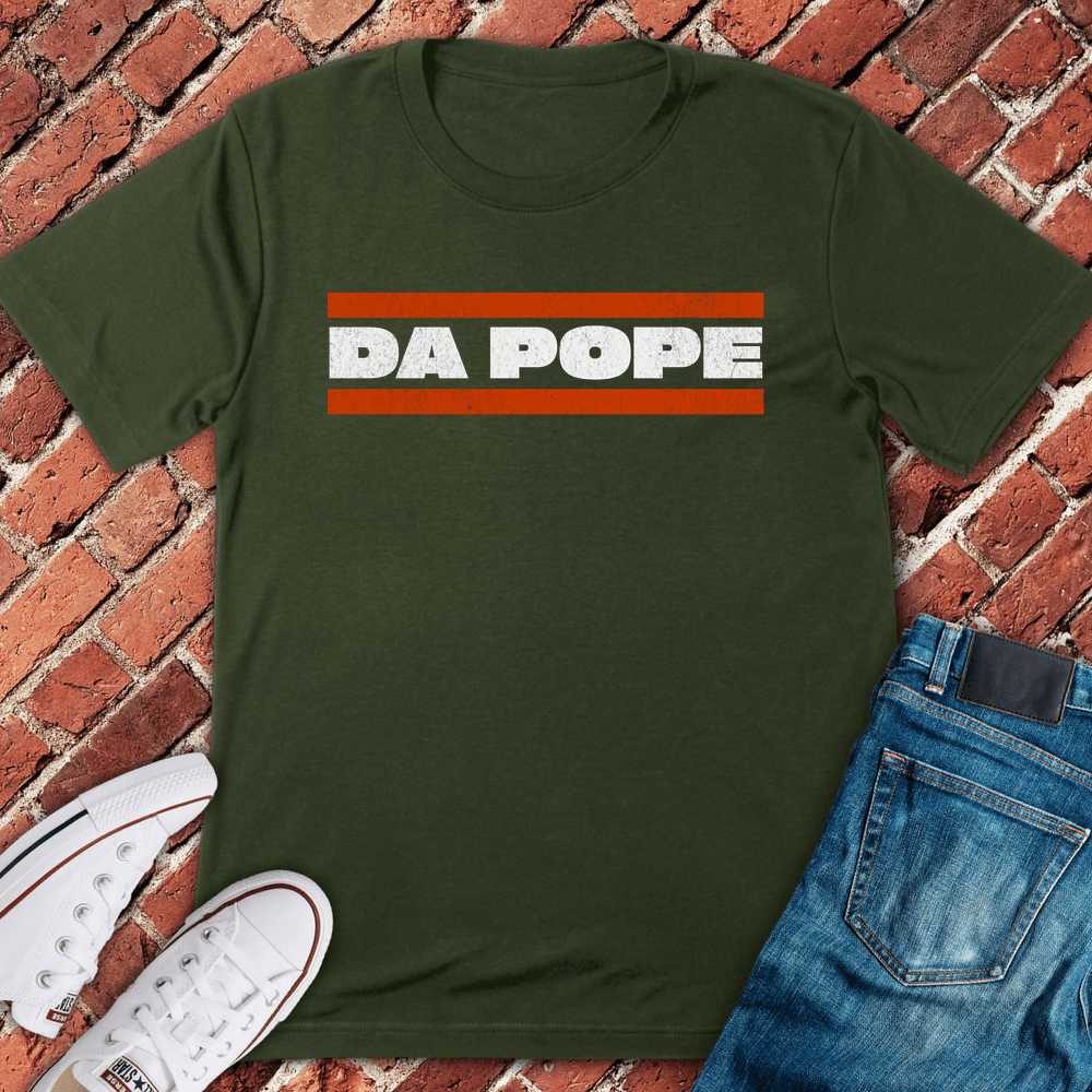 Da Pope T-Shirt - Military Green