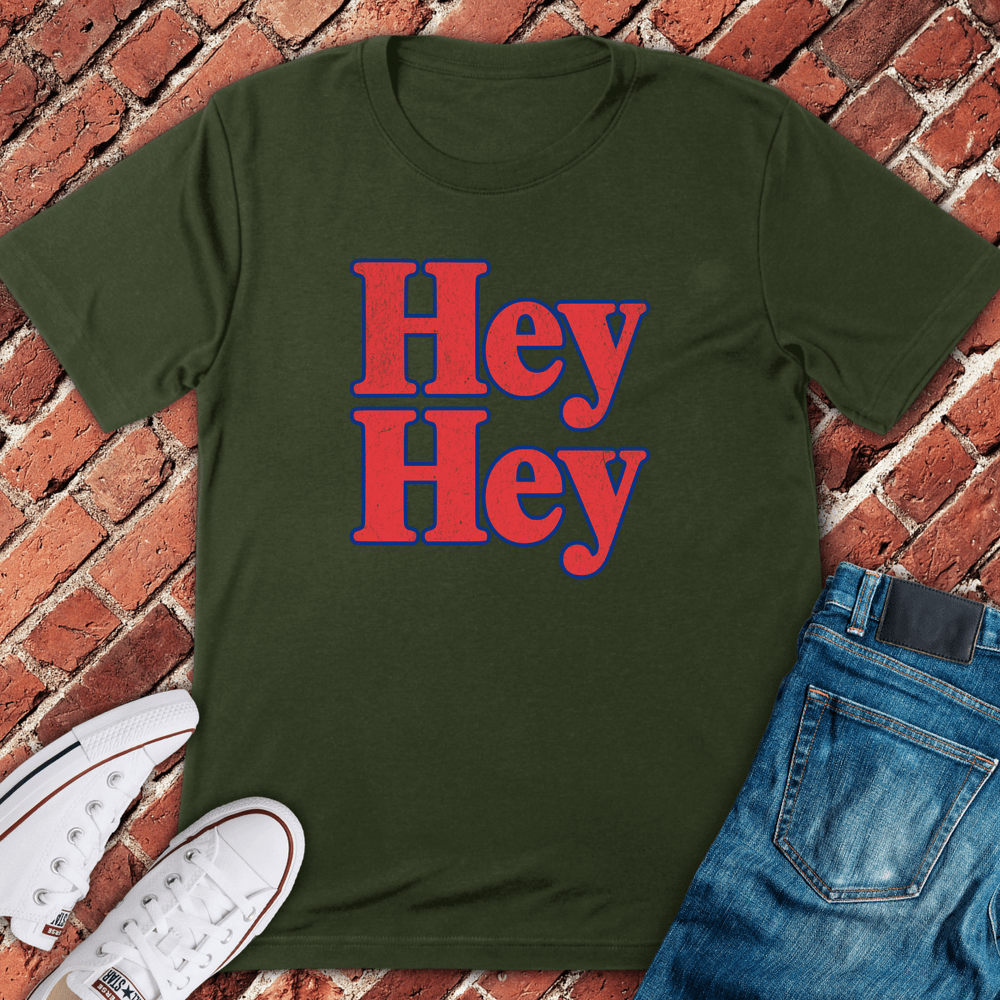 Hey Hey Chicago T-Shirt - Military Green