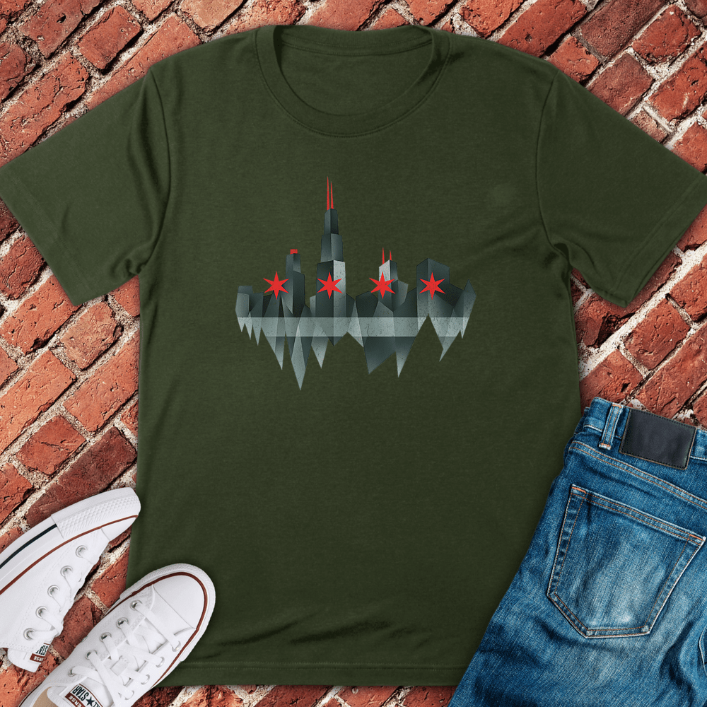 Starline Shadows T-Shirt - Military Green
