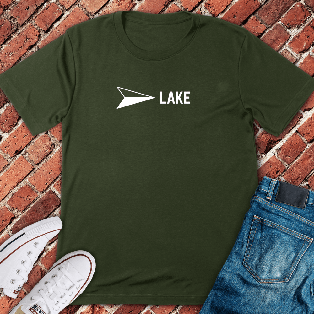 Lake Navigation T-Shirt - Military Green