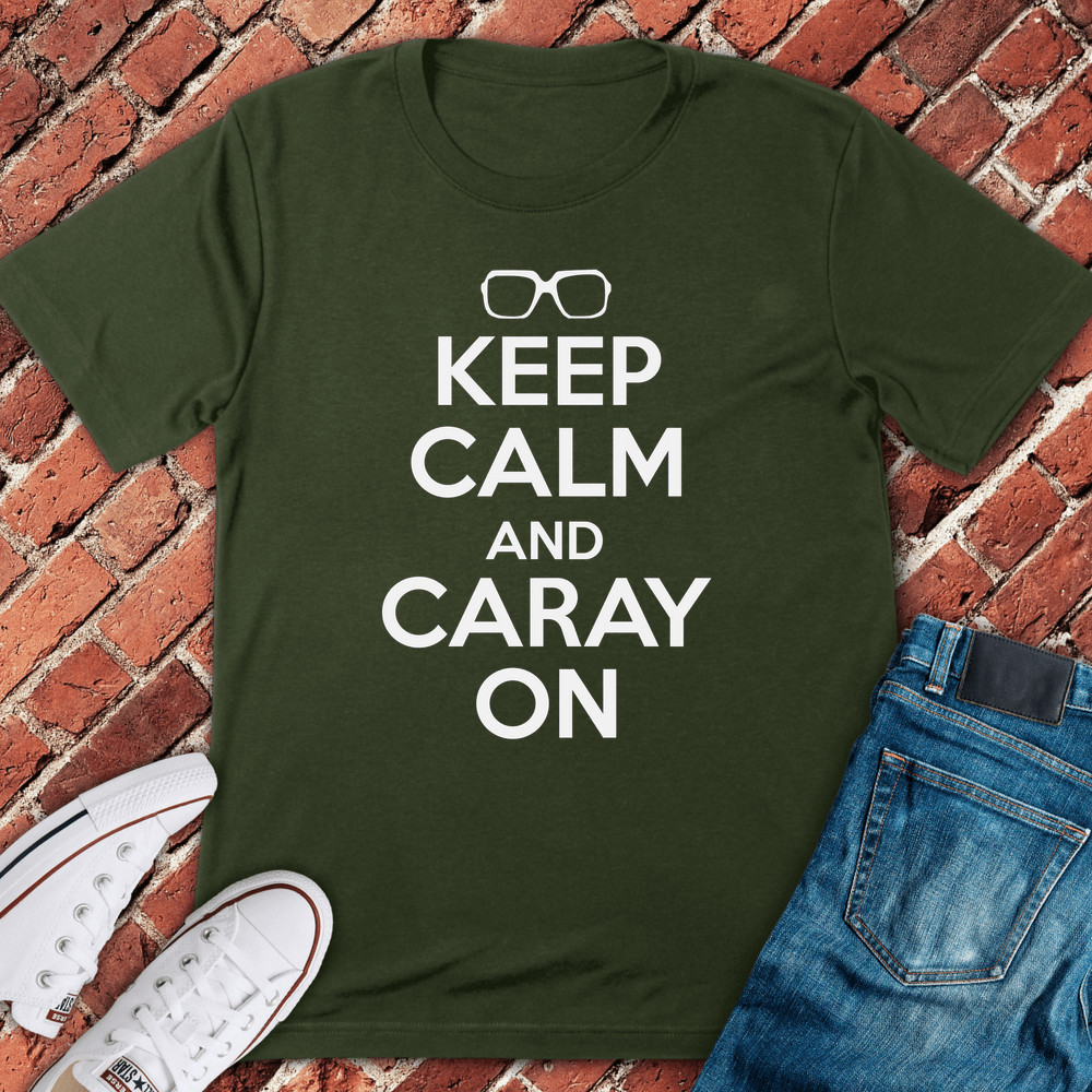 Caray On T-Shirt - Military Green