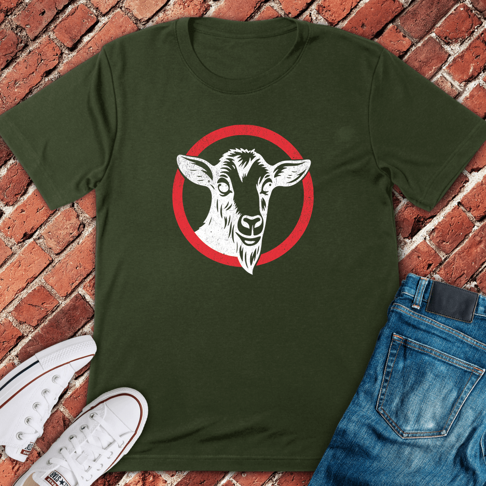 Chicago's Goat T-Shirt - Military Green