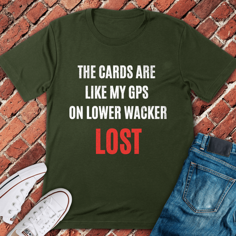 Wacker GPS Lost T-Shirt - Military Green