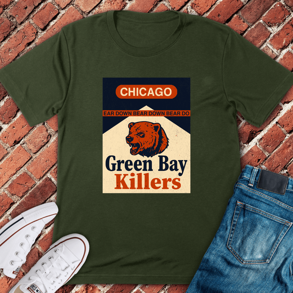 Green Bay Killers T-Shirt - Military Green