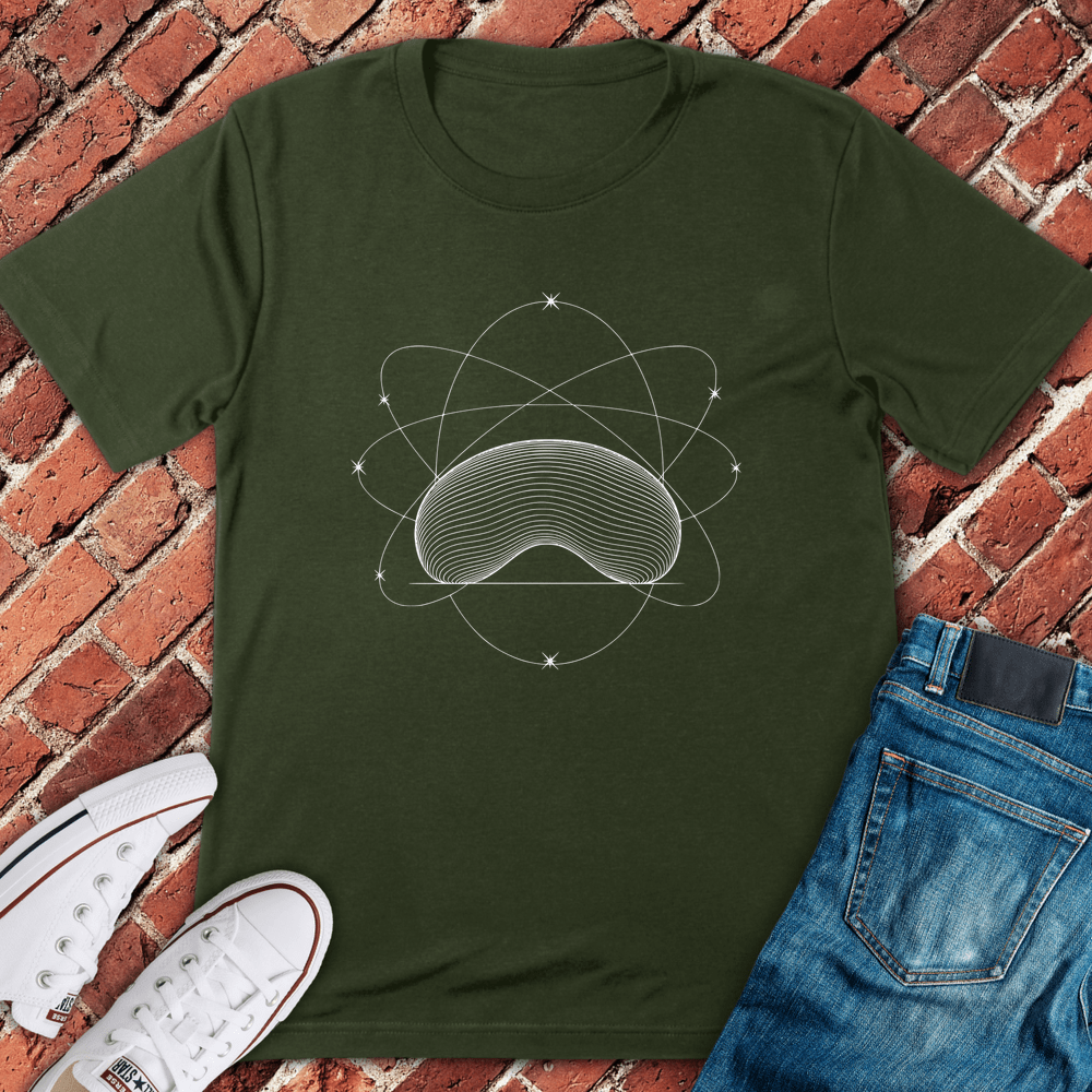 Astro Bean T-Shirt - Military Green