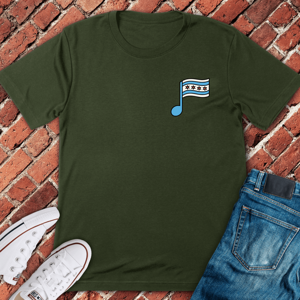 Chicago Anthem T-Shirt - Military Green