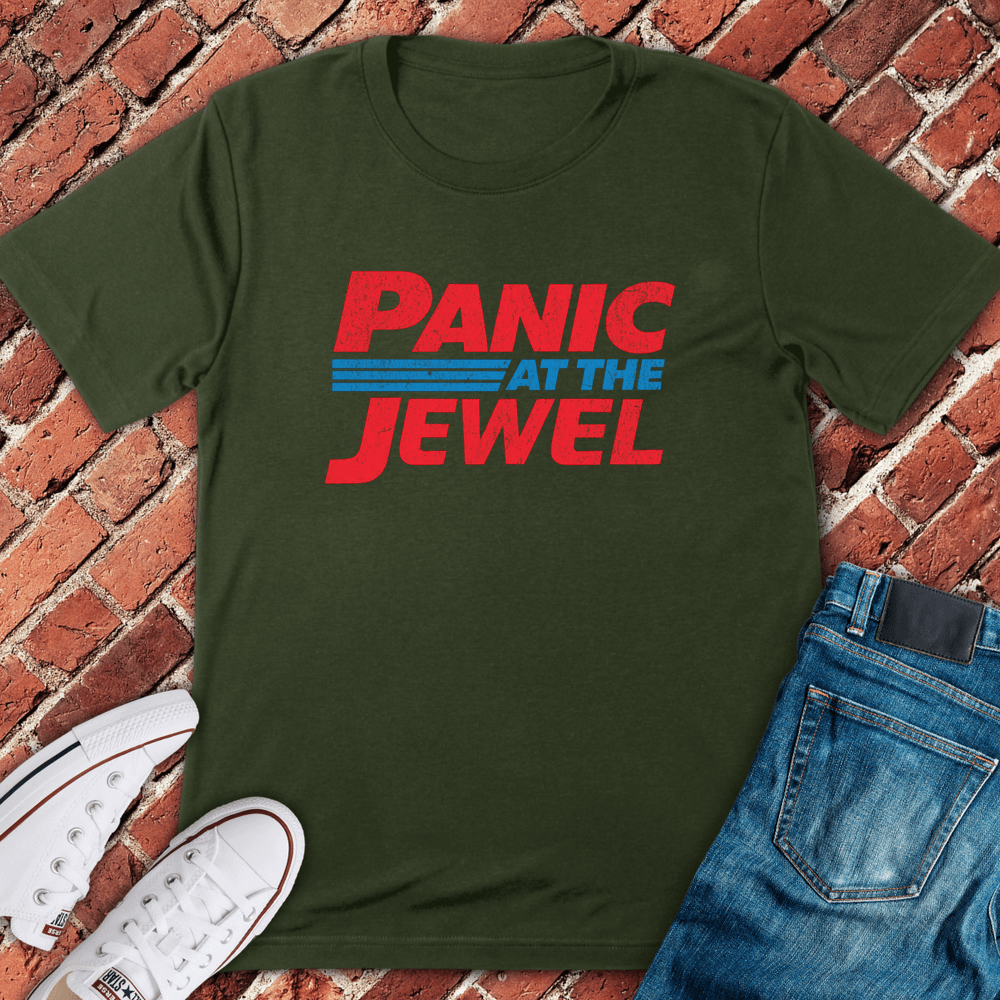 Panic At The Jewel T-Shirt - Military Green