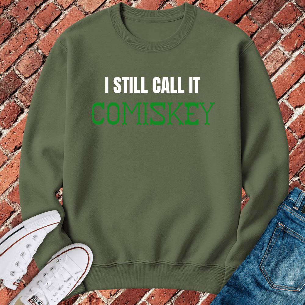 Still Comiskey Crewneck - Military Green