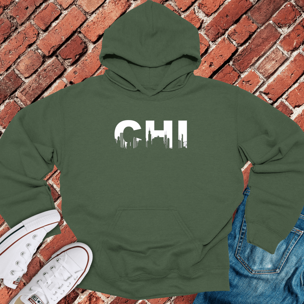 CHI Skyline Hoodie - Military Green