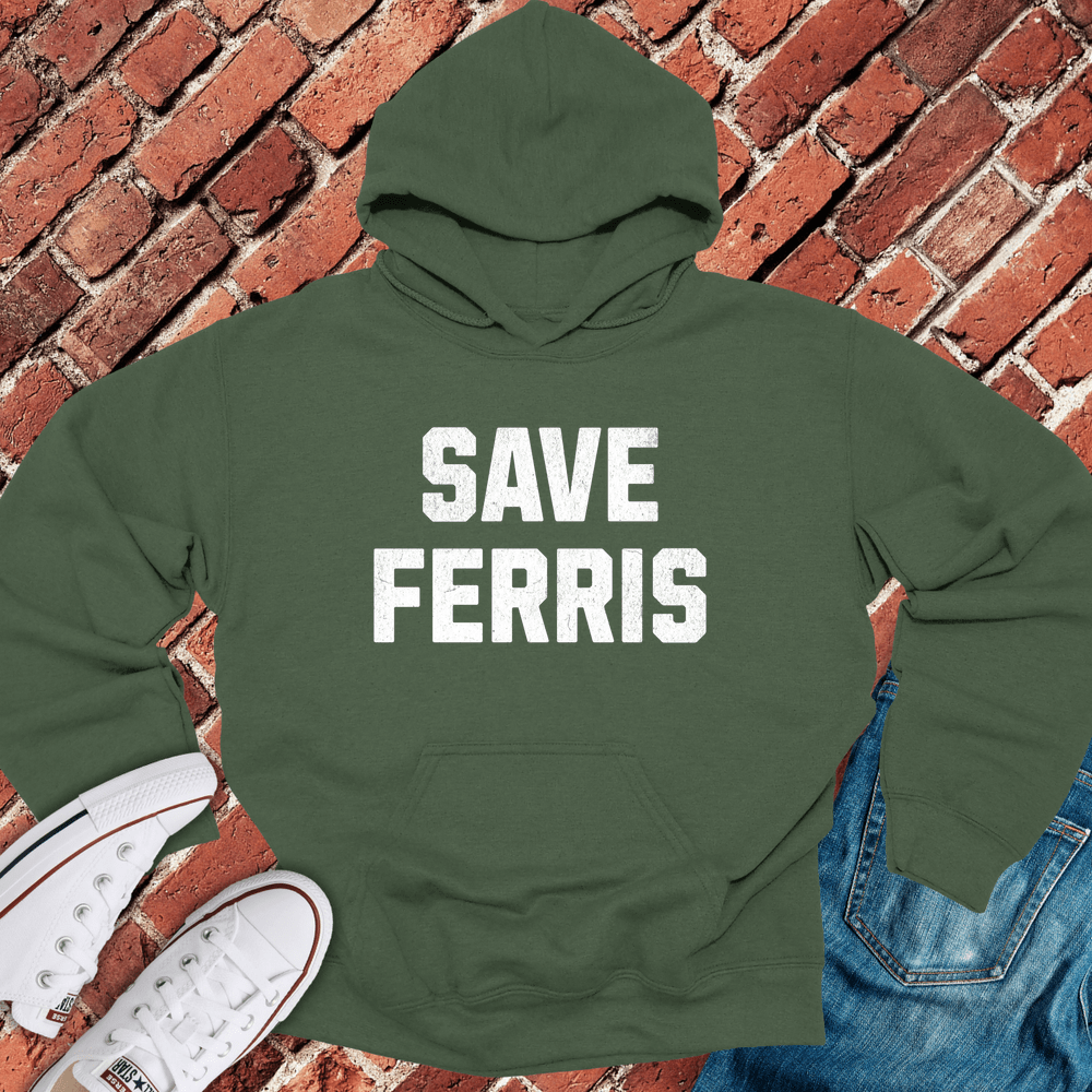 Save Ferris Hoodie - Military Green