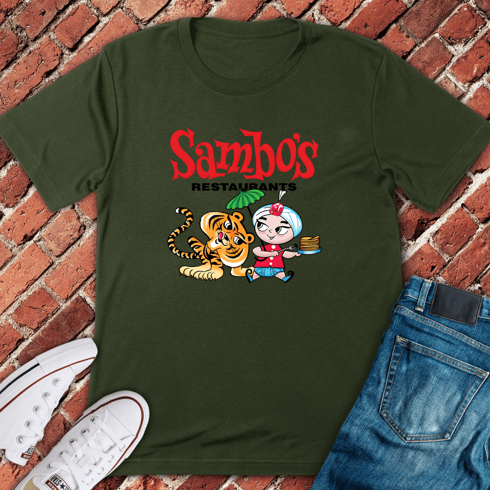 Sambo’s Throwback T-Shirt - Military Green