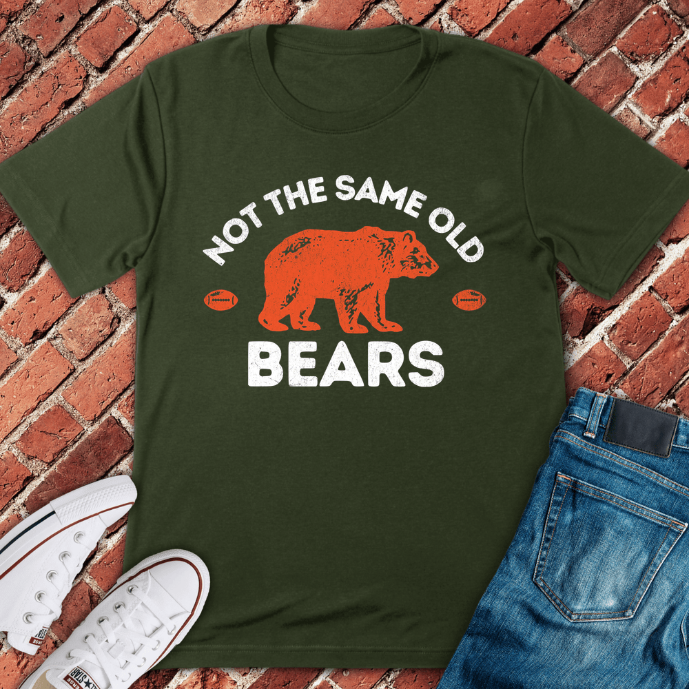 Same Old Bears T-Shirt - Military Green