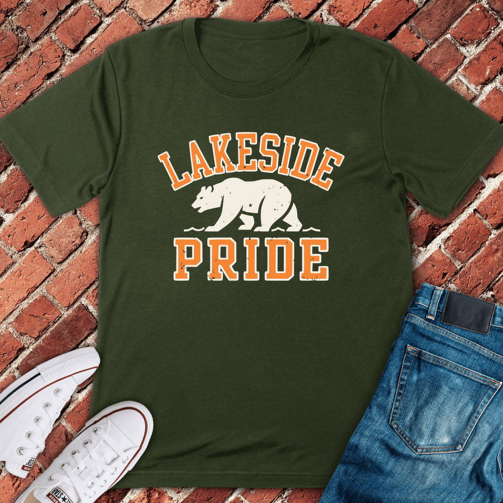 Lakeside Pride T-Shirt - Military Green