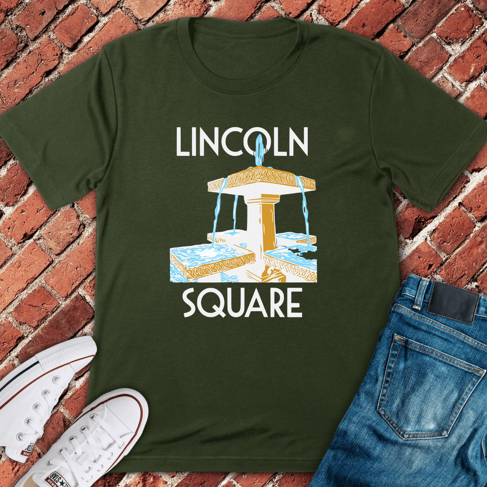 Lincoln Square T-Shirt - Military Green