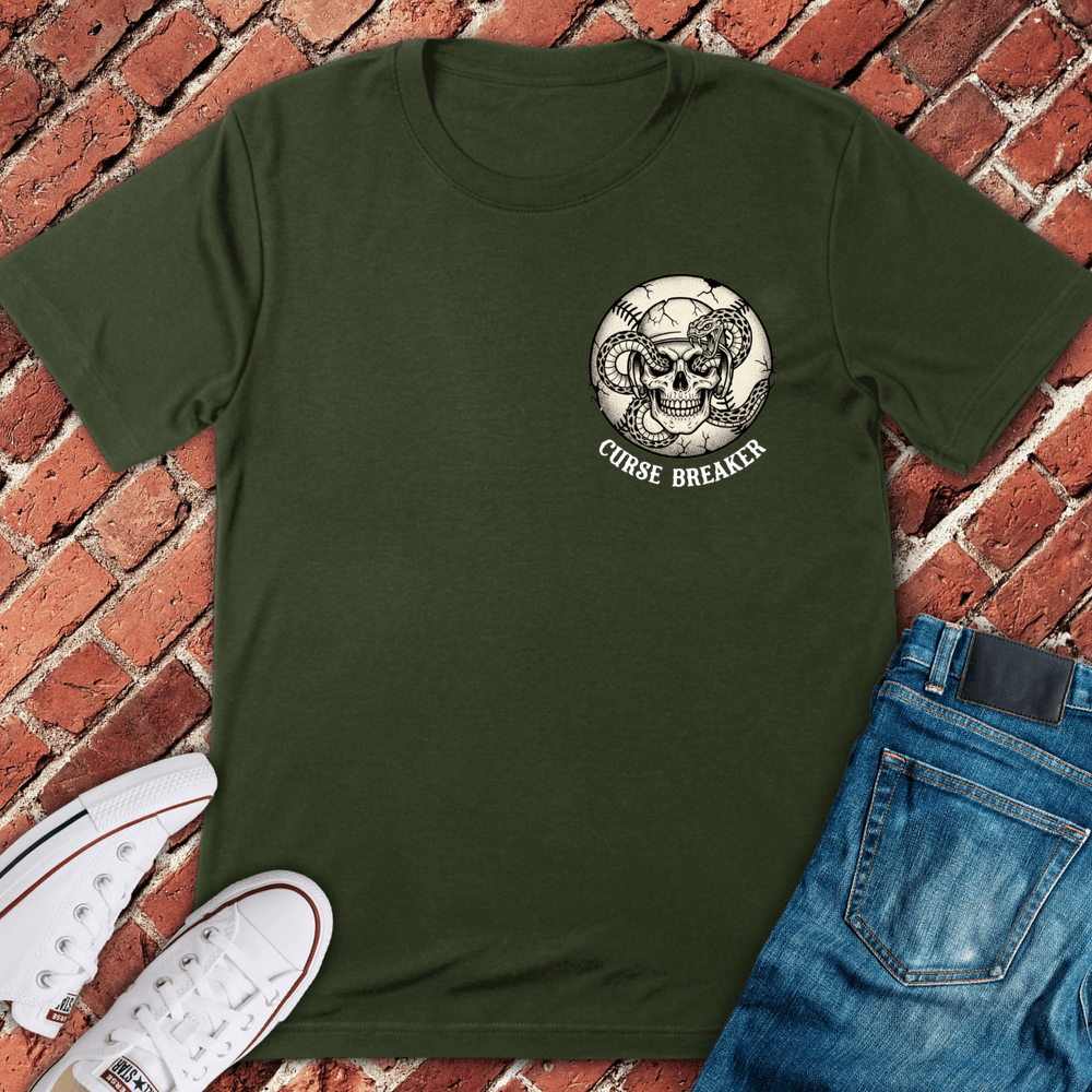 Curse Breaker T-Shirt - Military Green