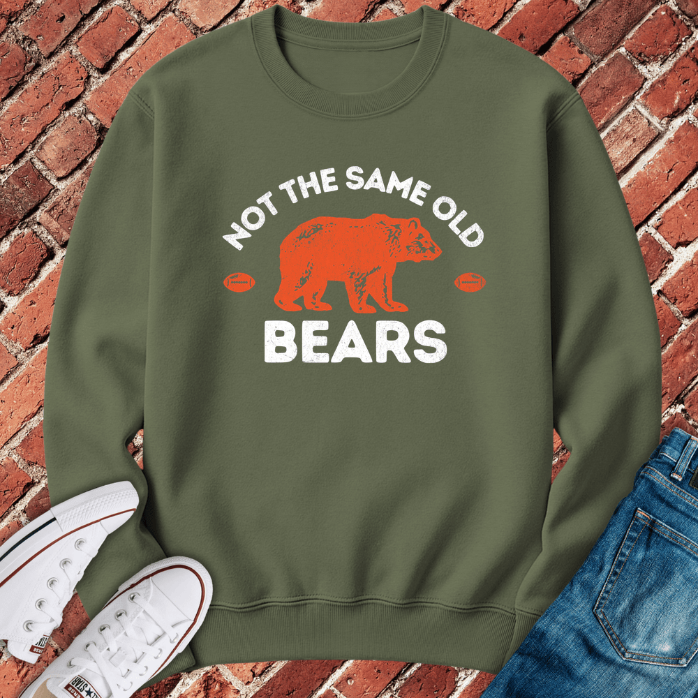 Same Old Bears Crewneck - Military Green