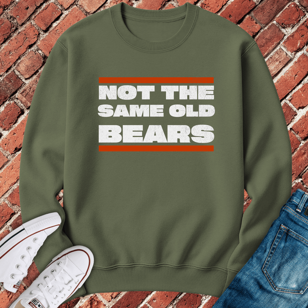 Bold Bears Remix Crewneck - Military Green