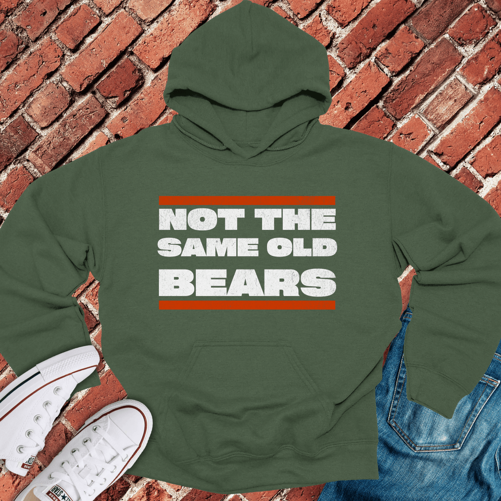 Bold Bears Remix Hoodie - Military Green
