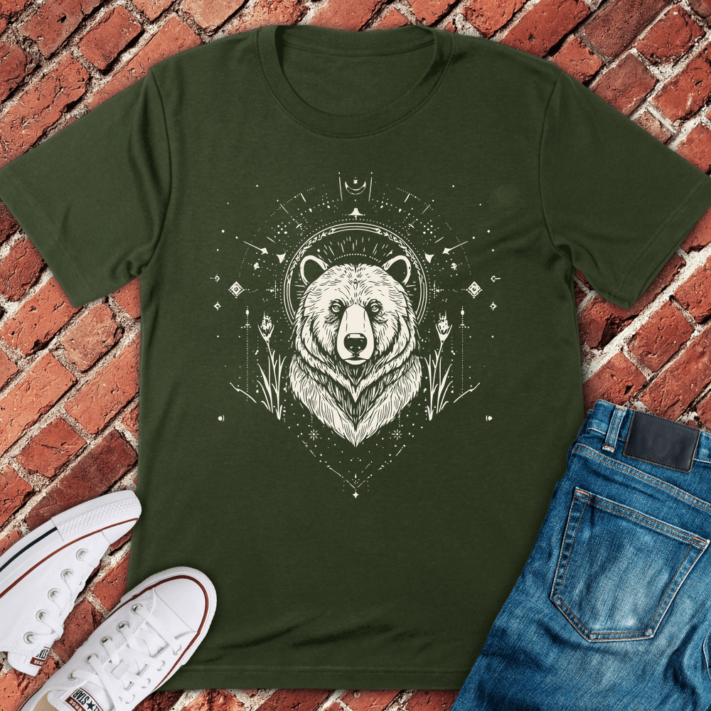 Astrobear T-Shirt - Military Green