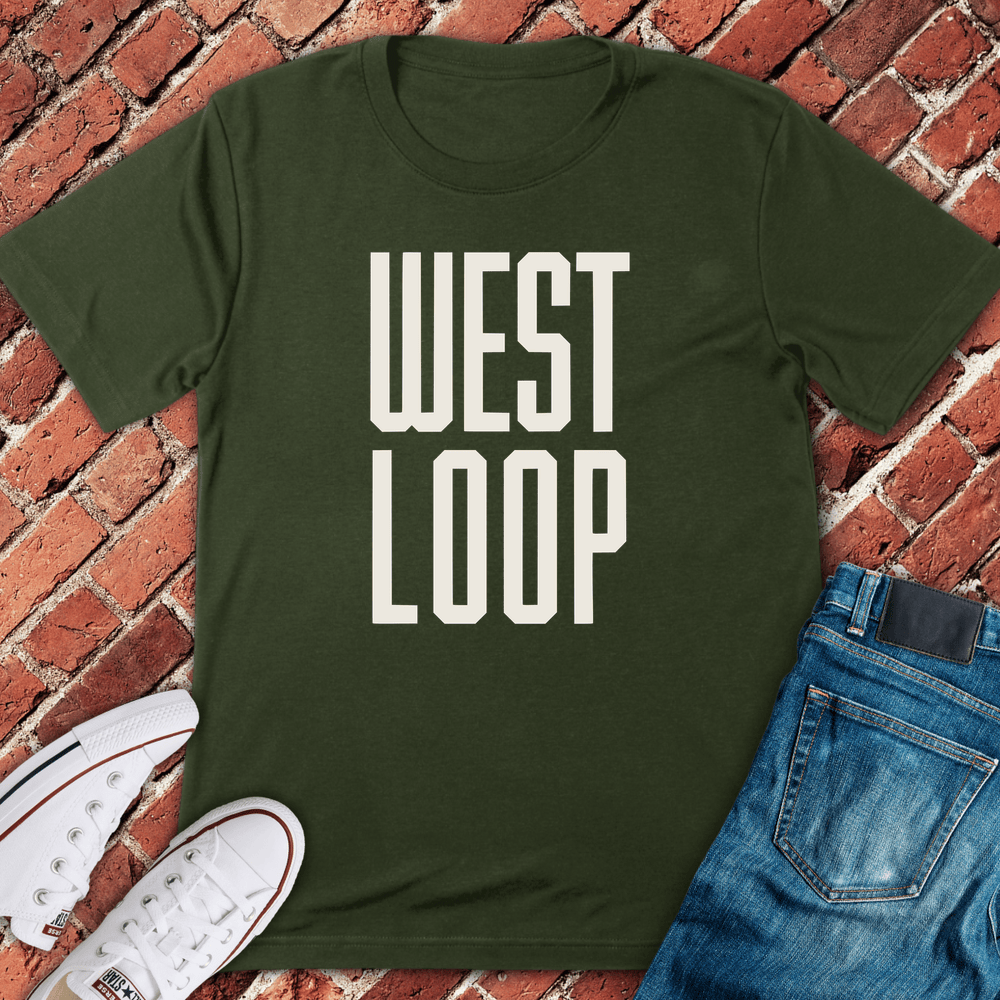West Loop T-Shirt - Military Green