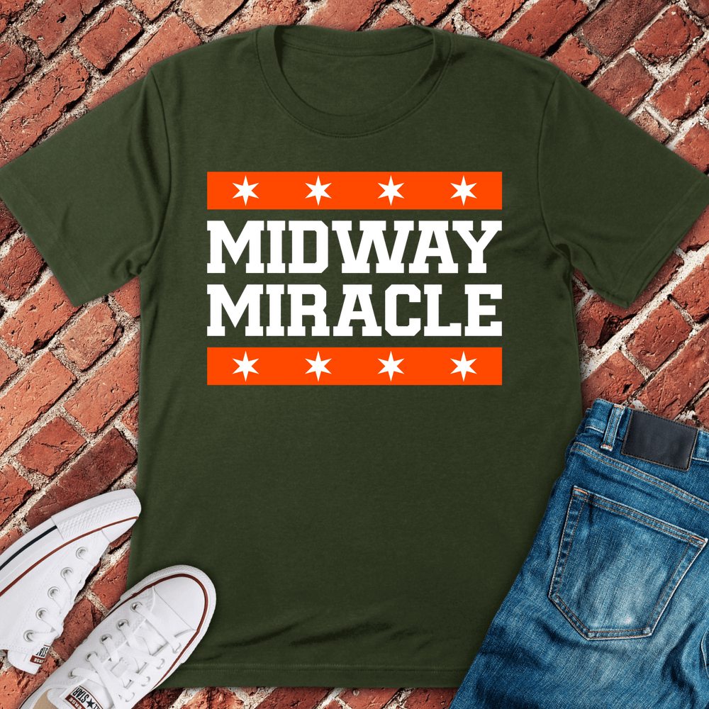 Midway Miracle T-Shirt - Military Green