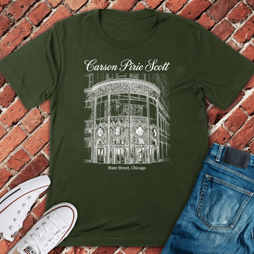 Carson Pirie Scott T-Shirt - Military Green