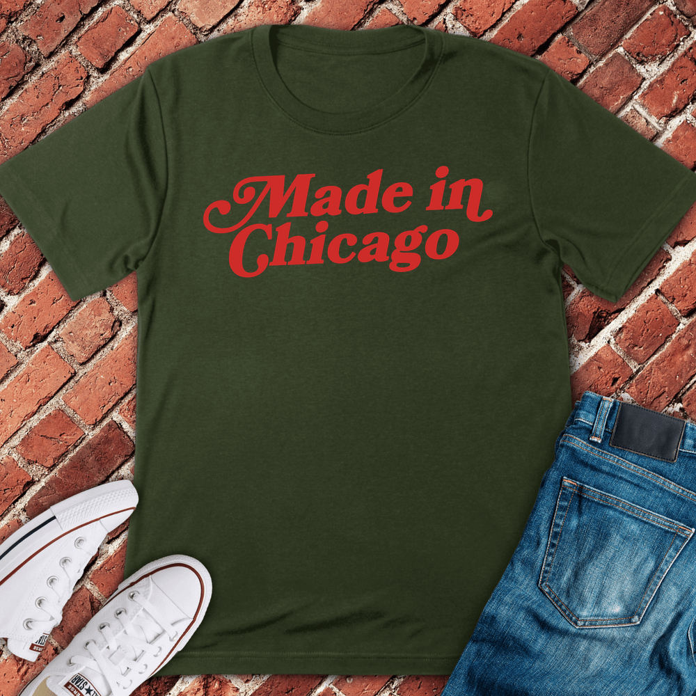 Made In Chicago T-Shirt - Military Green