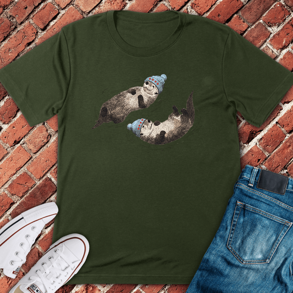 Chicago Otter Float T-Shirt - Military Green
