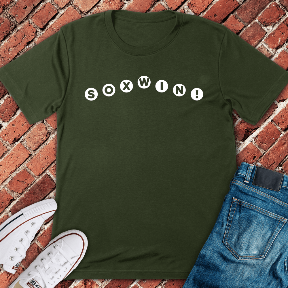 Sox Win Rally T-Shirt - Military Green