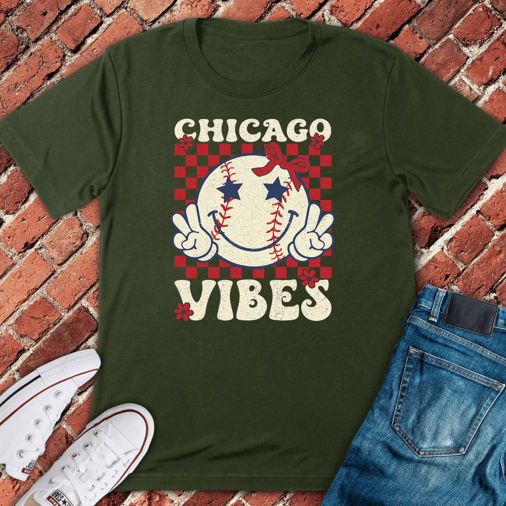 Chicago Vibes T-Shirt - Military Green
