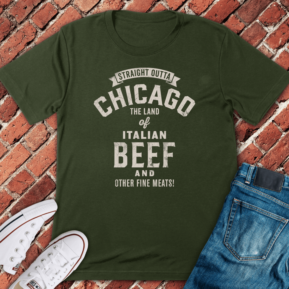 Italian Beef T-Shirt - Military Green