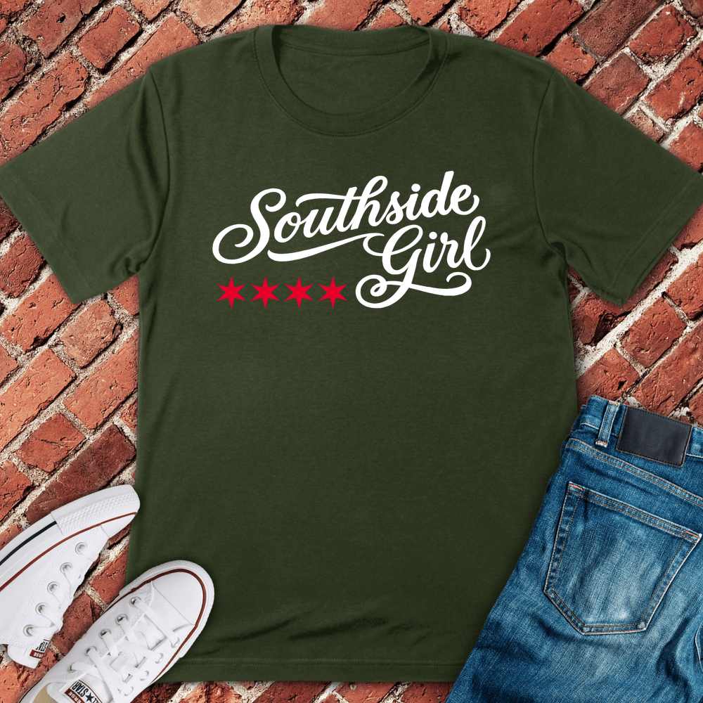 Southside Chick T-Shirt - Military Green