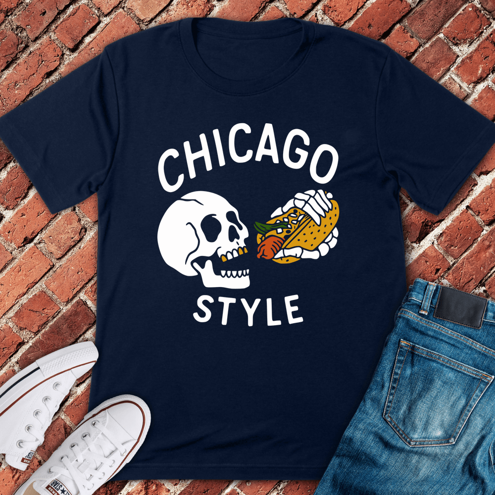 Chicago Style Forever T-Shirt - Navy