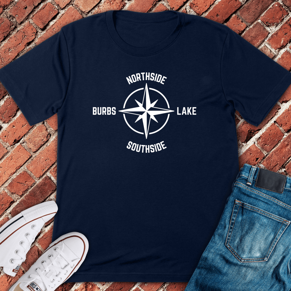 Chicago Directions T-Shirt - Navy
