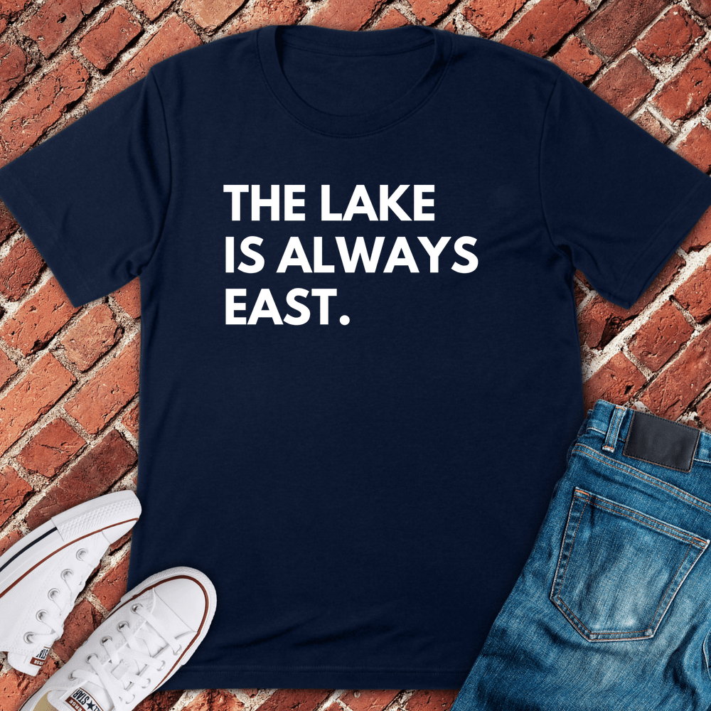 Lake Directions T-Shirt - Navy