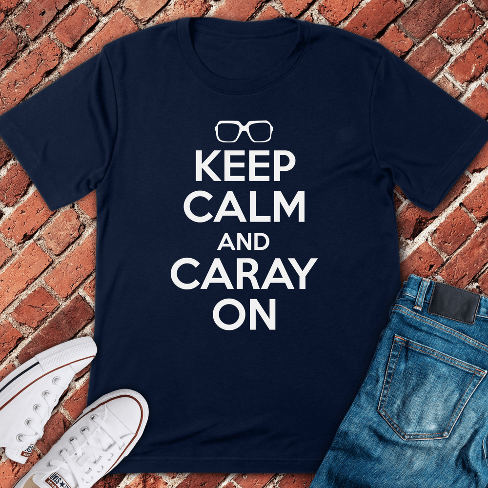 Caray On T-Shirt - Navy
