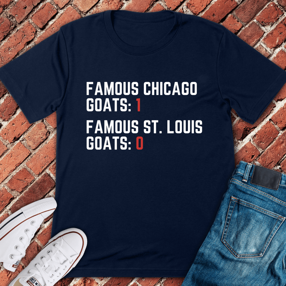 Chicago Goats Win T-Shirt - Navy