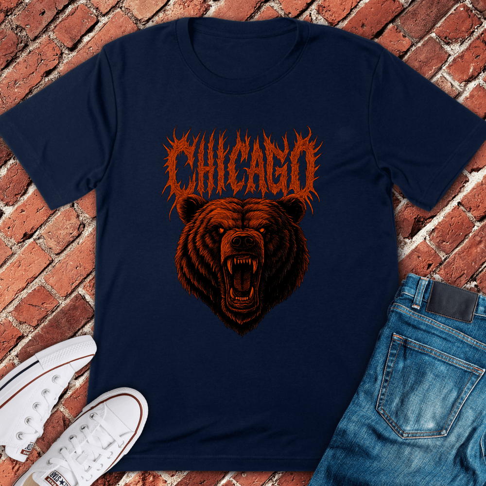 Fierce Chicago T-Shirt - Navy