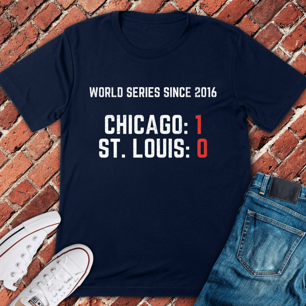 Chicago Wins T-Shirt - Navy