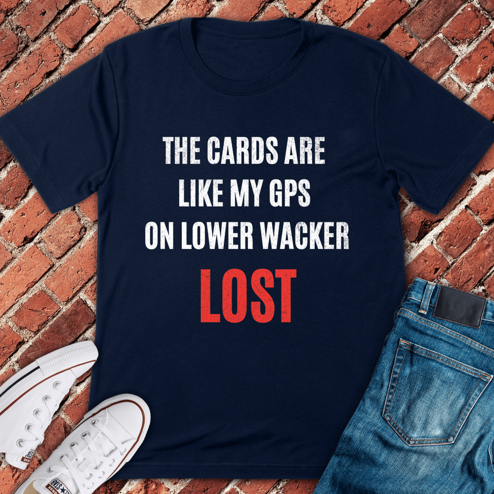 Wacker GPS Lost T-Shirt - Navy